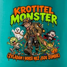 Unavený krotitel monster venčí malé příšerky