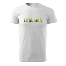 Lithuania - nápis vlajka Lithuania - nápis vlajka