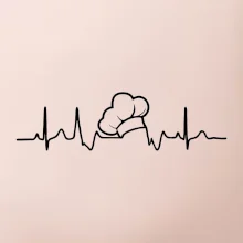 EKG kuchařská čepice