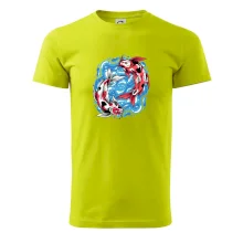 Yin & Yang Koi kapr - červený