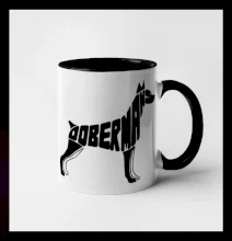 Dobrmans - nápis v tělě