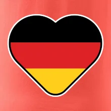 Germany love velké - Německá vlajka
