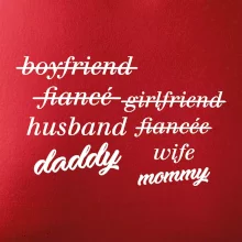 Partnerské triko nastávající rodiče