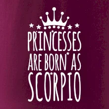 Princesses are born as Scorpio - Štír