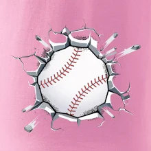 Baseball míč v triku