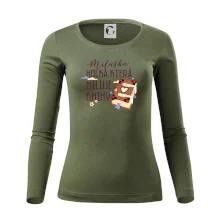 Kniha - Holka, která miluje knihy -  Vaše jméno