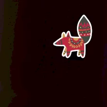 Folklor na prsu liška