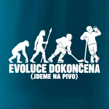 Hokejová evoluce jdeme na pivo