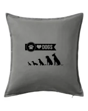 I love dogs - tlapka