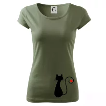 Zamilovaná kočka ocásek