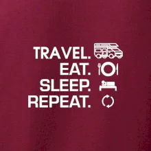 Eat sleep travel - alkovna