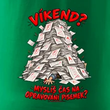 Víkend učitele pod hromadou písemek k opravě