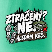 Ztracený ne hledám keš otisky bot