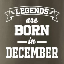 Legends are born in December