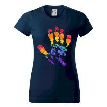 LGBT hand print