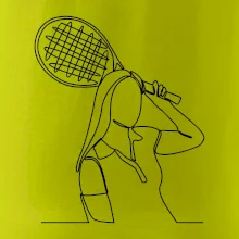 Tenistka  jednim tahem