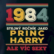 1984 stejný ročník jako princ Harry