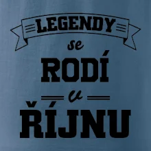 Legendy se rodí v říjnu
