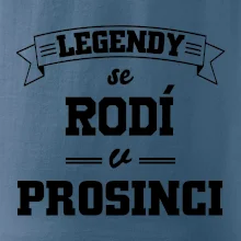Legendy se rodí v prosinci