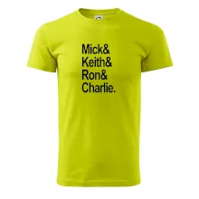 Mick Keith Ron Charlie