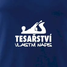 Tesařství - hoblík (vlastní nápis)