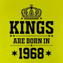 Kings are born in 1968