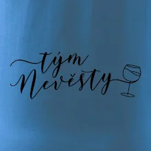 Tým nevěsty červené víno