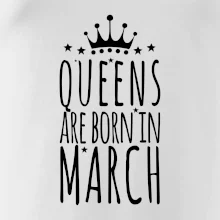 Queens are born in March