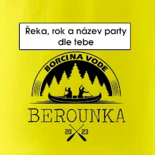 Na vodu - Kanoe les (vlastní nápis) Na vodu - Kanoe les (vlastní nápis)