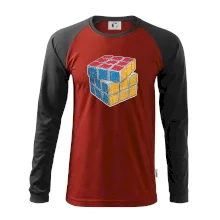 Rubikova kostka kreslená