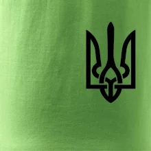 Ukrajina trojzubec prso