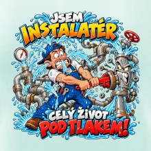 Instalatér celý život pod tlakem komiks