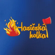 Hasičská holka - oheň a sekera