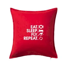 Eat sleep fly repeat - skoky na lyžích