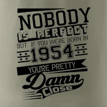 Nobody is perfect - 1954