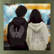 Párova mikina - Jeho anděl , Její strážce