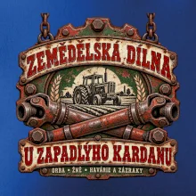 Zemědělská dílna u zapadlého kardanu