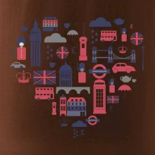 Anglie symboly srdce