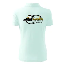 Bagrista v kruhu - vlastní nápis