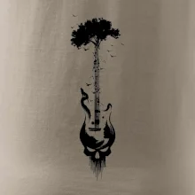 Kytara strom a lebka