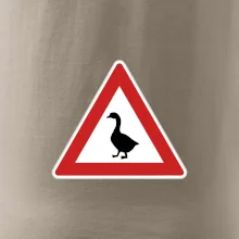 Dopravní značka - Pozor husa