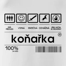 Čárový kód - Koňařka Čárový kód - Koňařka
