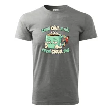 Ranní káva první crux dne