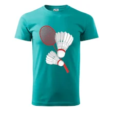 Badminton - pálka a košík