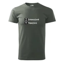 IT Nápis Intenzivně Tápající