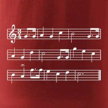 Hodně štěstí zdraví - noty