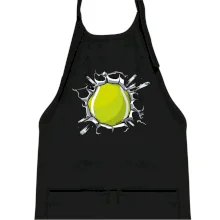 Tenisový míč v triku