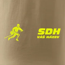 Hasičský sport SDH + váš název FLUO