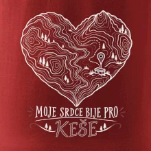 Moje srdce bije pro keše topografické srdce