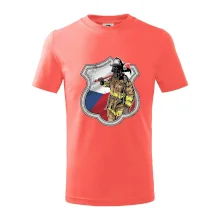 Hasič erb - Česká vlajka